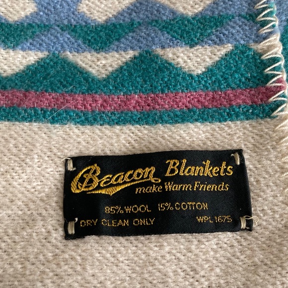 Beacon Blankets Bedding Vintage Beacon Blanket Wool Camp Native